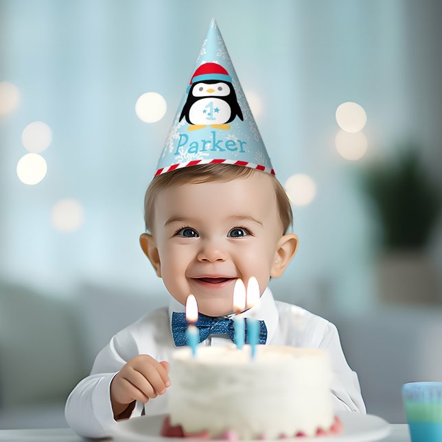 Gorro De Fiesta Cumpleaños Pinguino Copo de Nieve Winter ONEderlan (Subido por el creador)
