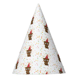 Gorro De Fiesta Cute Confetti Fiesta Beaver