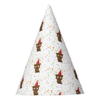 Gorro De Fiesta Cute Confetti Fiesta Beaver