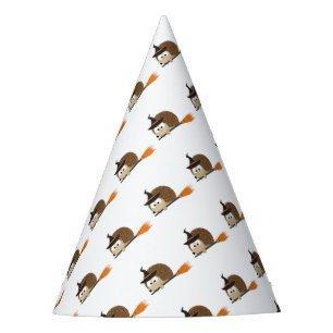 Gorro De Fiesta Cute Hedgehog Witch