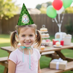Gorro De Fiesta Cute Personalizado Ladybug & Leaf 5º cumpleaños