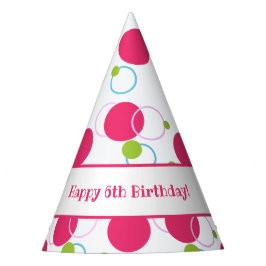 Gorro De Fiesta Cute Polka Dots Papel