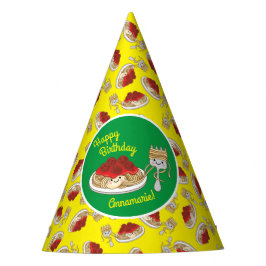 Gorro De Fiesta Cute Spaghetti Kids Birday Fiesta Kawaii