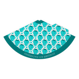 Gorro De Fiesta Cute Strawberry Boy primer cumpleaños Azul