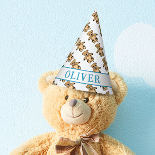 Gorro De Fiesta Cute Teddy Bear Kids Nacimiento