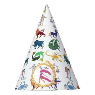 Gorro De Fiesta Cute Virgo Zodiac Cumpleaños