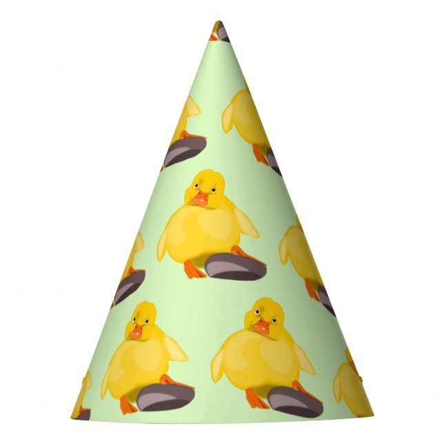 Gorro De Fiesta Cuto pato amarillo (Anverso)