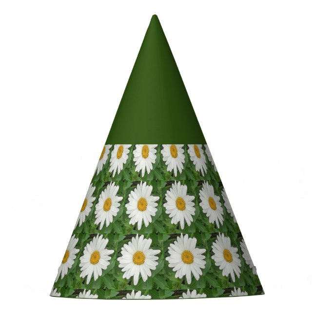 Gorro De Fiesta Daisy blanco (Anverso)