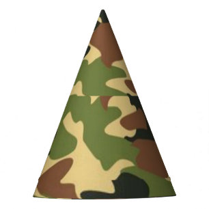 Gorro De Fiesta de camuflaje