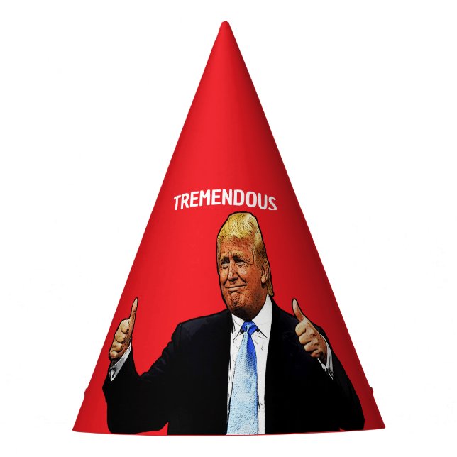 GORRO DE FIESTA DE DONALD TRUMP  (Anverso)