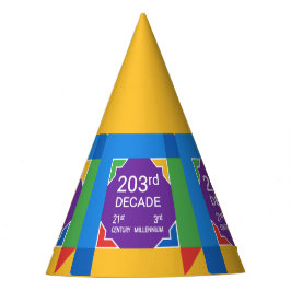 Gorro De Fiesta Decenio 203 (Año Nuevo 2021-2030)