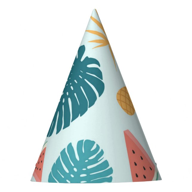 Gorro De Fiesta Decor del Fiesta tropical - (Anverso)