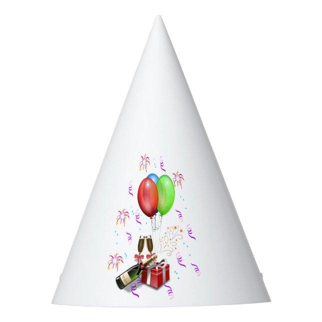 Gorro De Fiesta Decoraciones de Celebración (Anverso)