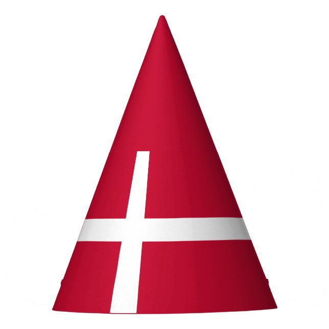 Gorro De Fiesta Denmark flag Party Hat (Anverso)