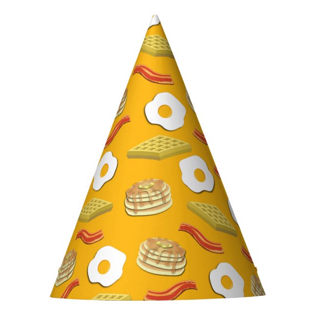 Gorro De Fiesta Desayuno Brunch Nacimientos para niños (Anverso)