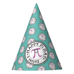 Gorro De Fiesta Día Feliz Pi Cuidadoso - Diez Gracioso Pi