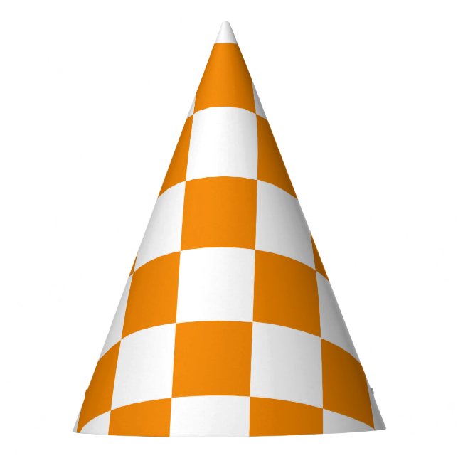 Gorro De Fiesta Dibujo a Cuadros (Anverso)
