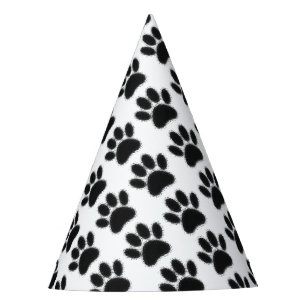 Gorro De Fiesta Dibujo de garras de perro