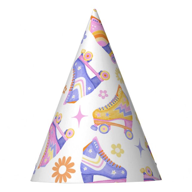 Gorro De Fiesta Disco de patinaje retro (Anverso)