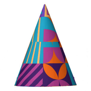 Gorro De Fiesta Diseño Abstrac, Papel tapiz, Fondo Poster.
