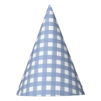 Gorro De Fiesta Diseño azul de la serenidad azul de la guinga
