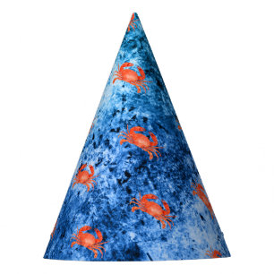 Gorro De Fiesta Diseño de ondas náuticas 2