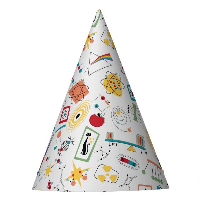 Gorro De Fiesta Dispersión de la física de las ciencias básicas en (Anverso)