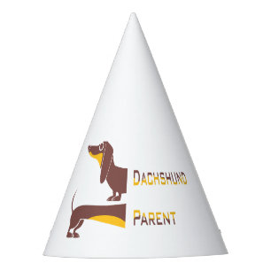 Gorro De Fiesta Divertido dachshund lindo para padres de perros la