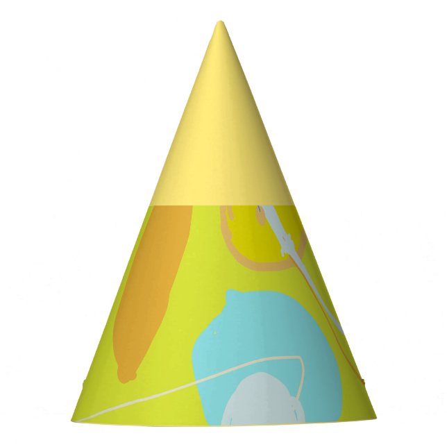 Gorro De Fiesta Divertido multicolor (Anverso)