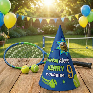 Gorro De Fiesta Diviértete en la fiesta de cumpleaños de tenis par