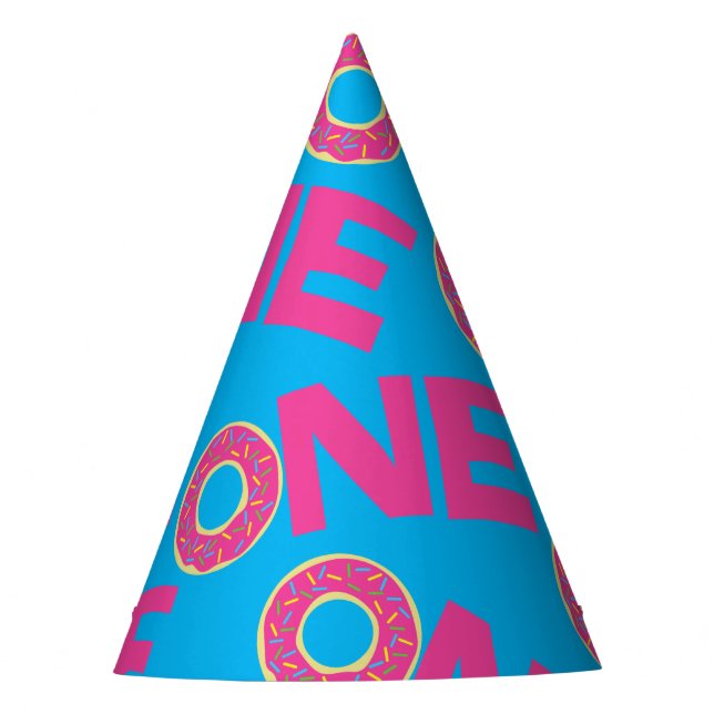 Gorro De Fiesta Donut Birthday Party (Anverso)