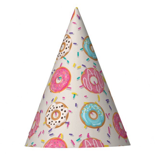 Gorro De Fiesta Donuts con rociadores (Anverso)