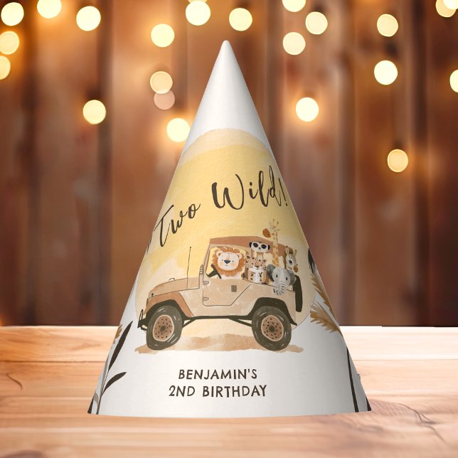 Gorro De Fiesta Dos animales salvajes de la jungla de Safari segun (Subido por el creador)