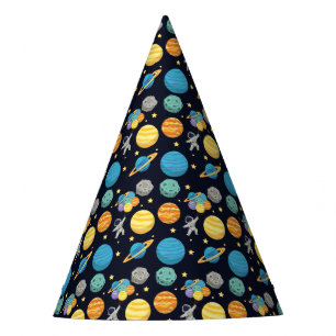Gorro De Fiesta Dos luna y estrellas Astronauta Cumpleaños