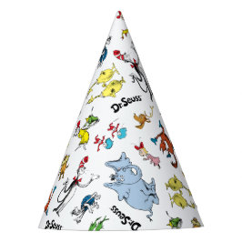 Gorro De Fiesta Dr. Seuss Character Confetti | Cumpleaños de los n