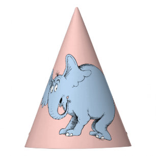 Gorro De Fiesta Dr. Seuss Horton escucha a Quién
