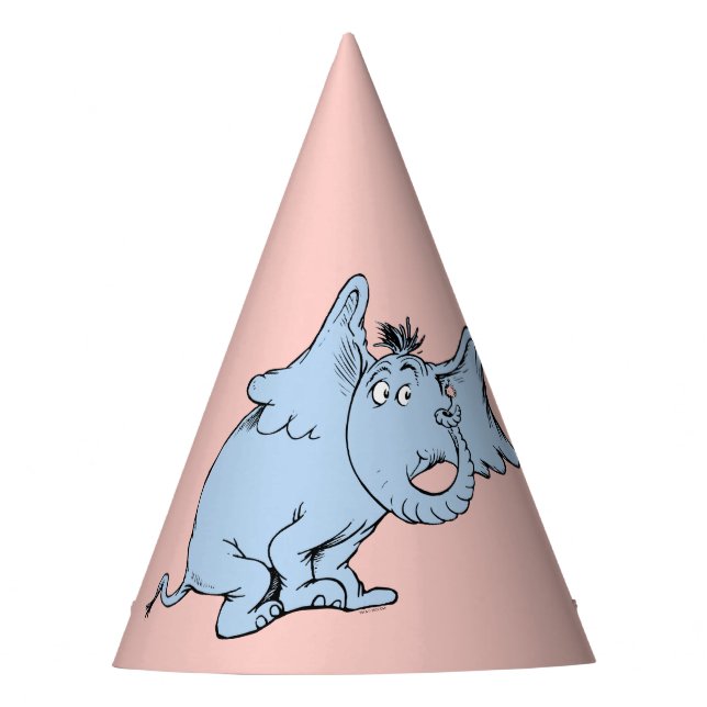 Gorro De Fiesta Dr. Seuss | Horton Vista Lateral (Anverso)
