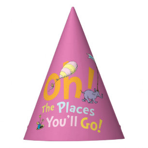 Gorro De Fiesta Dr. Seuss   ¡Oh! El desfile de los lugares