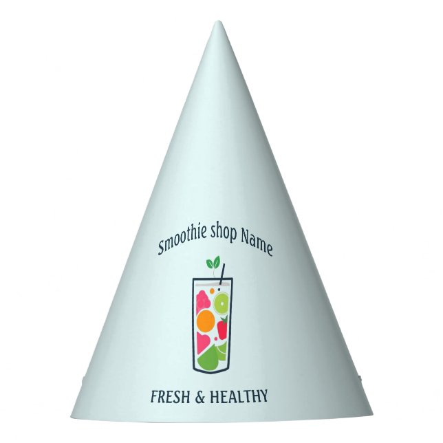 Gorro De Fiesta Dulces yogures batidos Smoothies de frutas bar de  (Anverso)