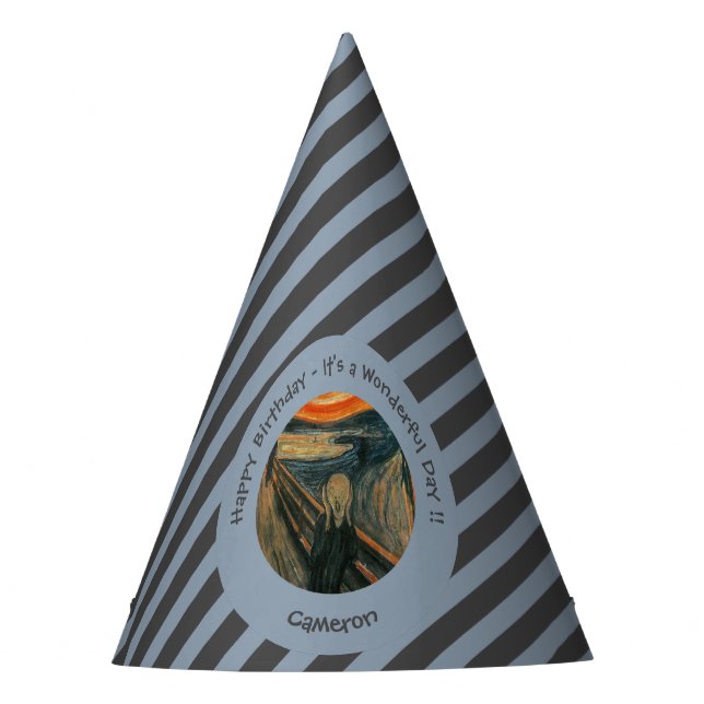 Gorro De Fiesta Edvard Munch La Colección Elementos De La Fiesta D (Anverso)
