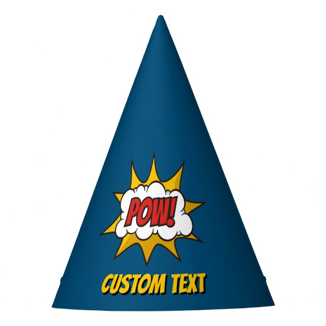 Gorro De Fiesta Efecto de sonido de comic (Anverso)