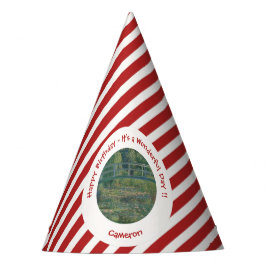 Gorro De Fiesta El estanque de lirio de agua de Monet y los Fiesta