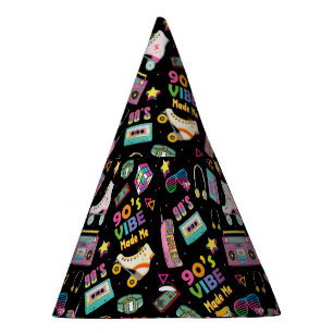 Gorro De Fiesta El Hip Hop Vibes Retro Me Hizo Patrón