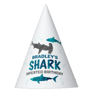 Gorro De Fiesta El Tiburón Infestó Cualquier Cumpleaños De Edad