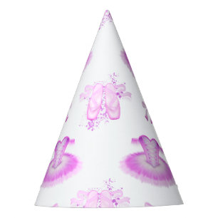 Gorro De Fiesta Elegante ballet rosado Cumpleaños Tutu & Pointe Sh