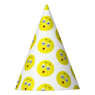 Gorro De Fiesta Emoji sorprendida