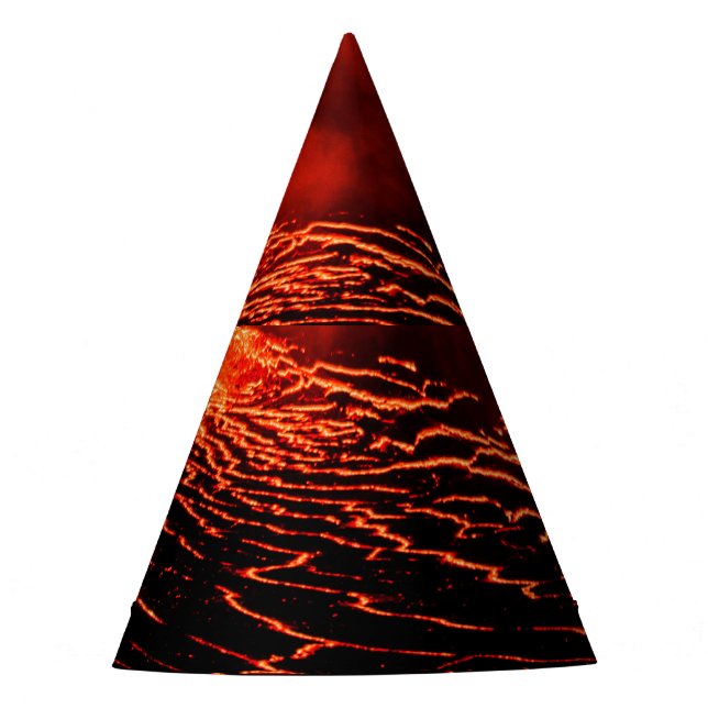 Gorro De Fiesta erupción volcánica (Anverso)