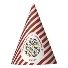 Gorro De Fiesta Es el cumpleaños de la mariposa, artículos para el