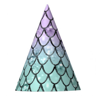 Gorro De Fiesta Escalas de Purpurina de princesa sirvienta #2