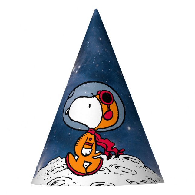 Gorro De Fiesta ESPACIO | Astronauta Snoopy (Anverso)